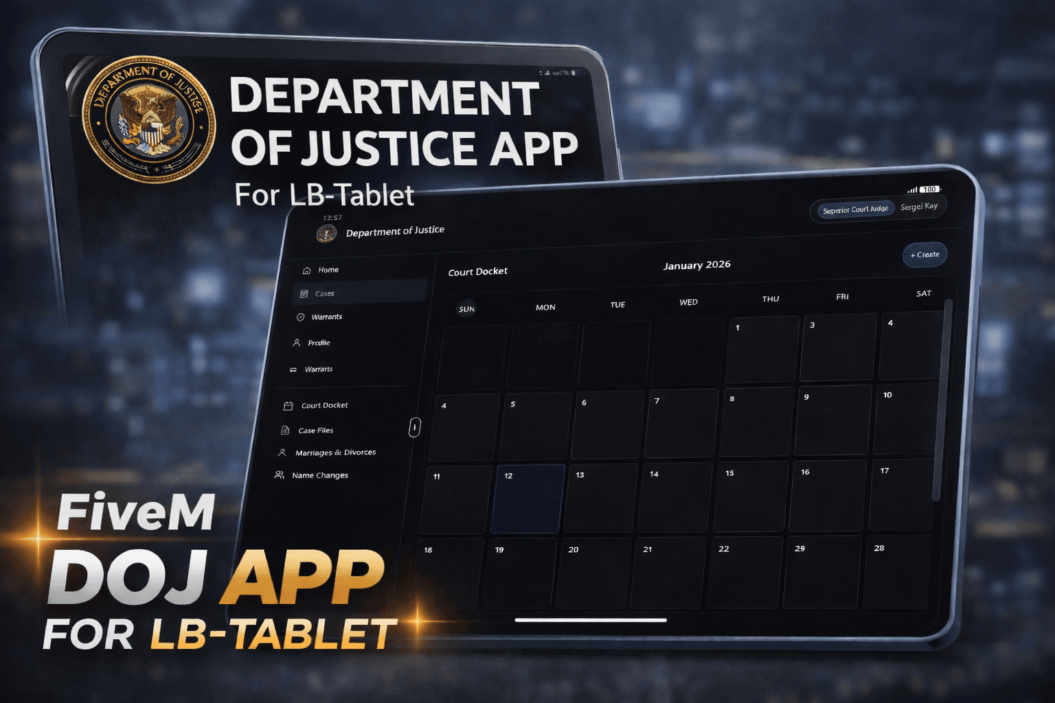 [QB-Core] LB-Tablet DOJ Application